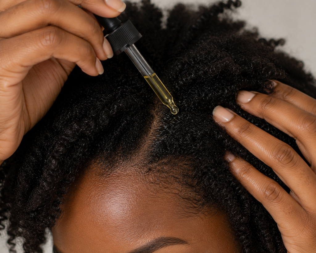 scalp oiling benefits