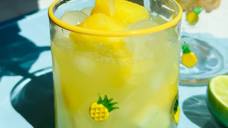 Simple Pineapple Margarita