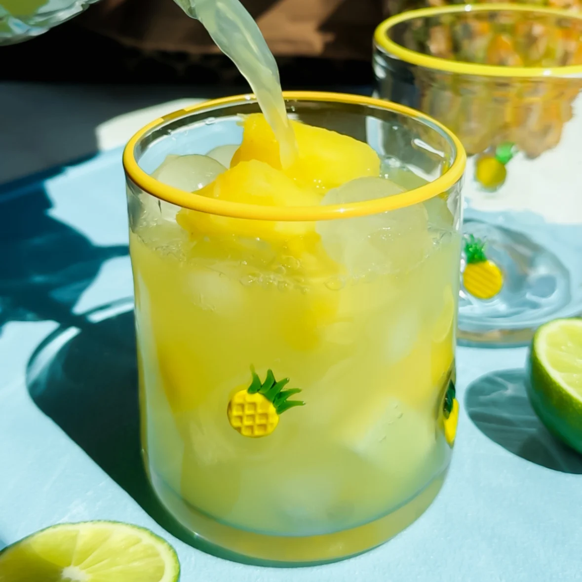 Simple Pineapple Margarita