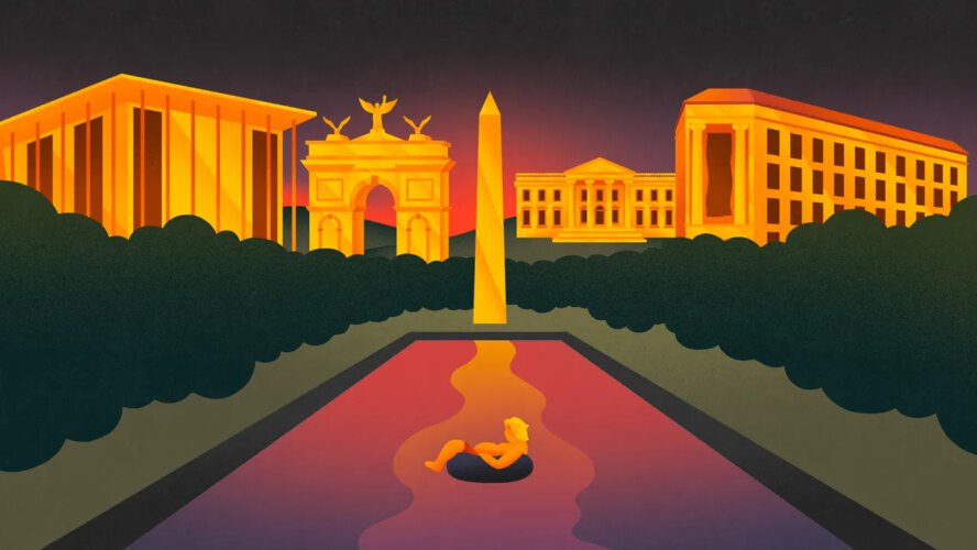 The Absurd Digital Spectacle of Trump’s D.C.