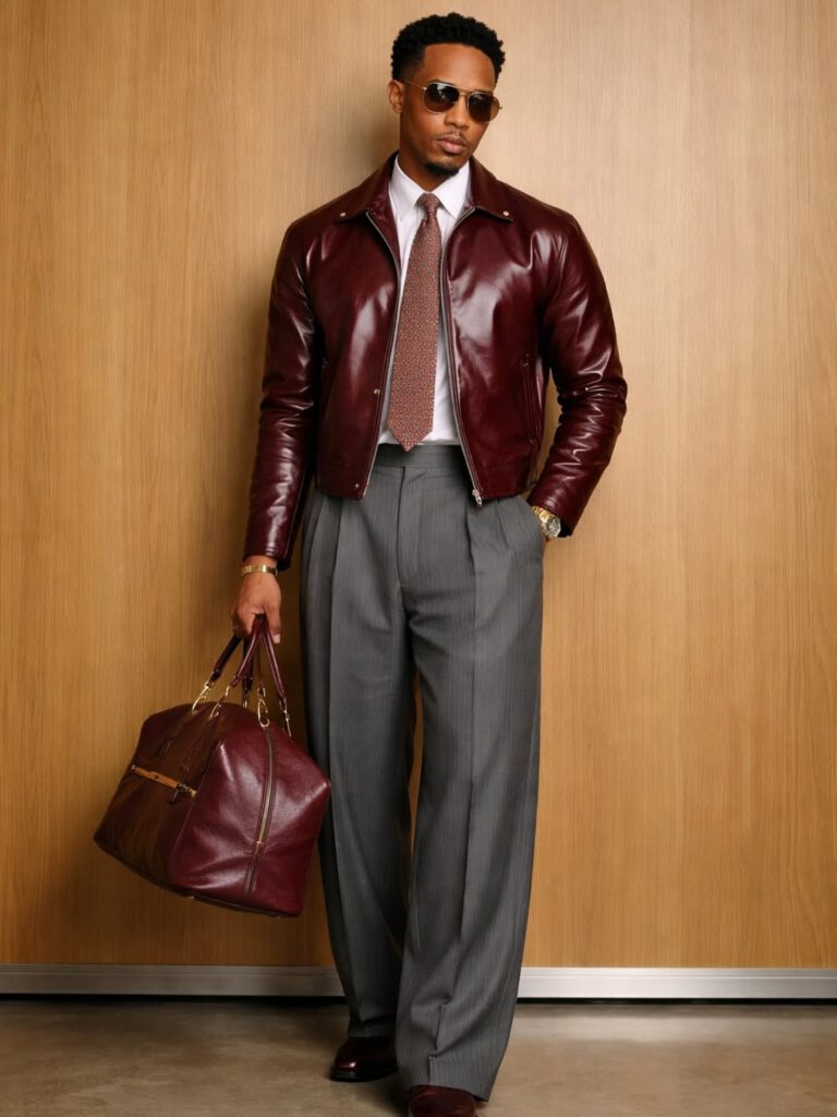 Man in cashmere and linen representing quiet luxury philosophy in 2026 personal style