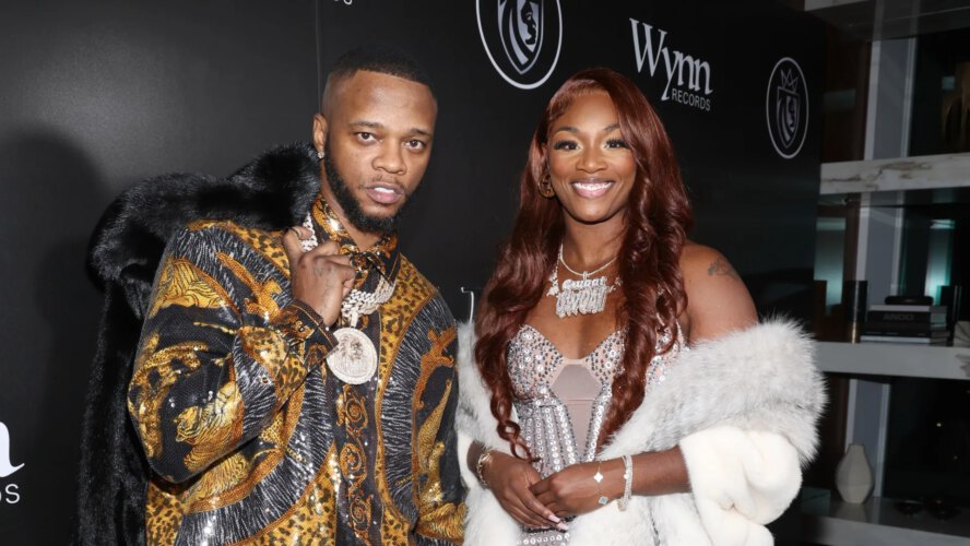 You Good? Claressa Shields Speaks Out After Followers Query Why Papoose Wasn’t Smiling When They Walked Out At BET Awards (VIDEO)