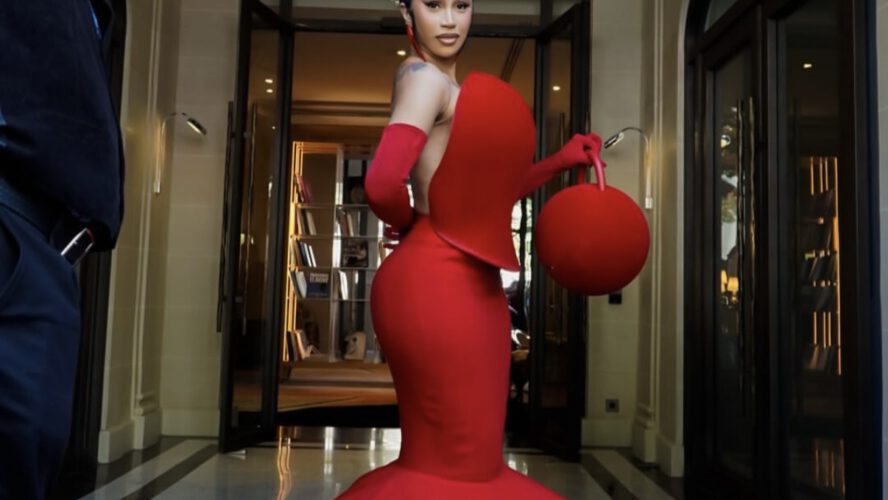 A Nearer Take a look at Cardi B’s Crimson Robert Wun Couture Robe