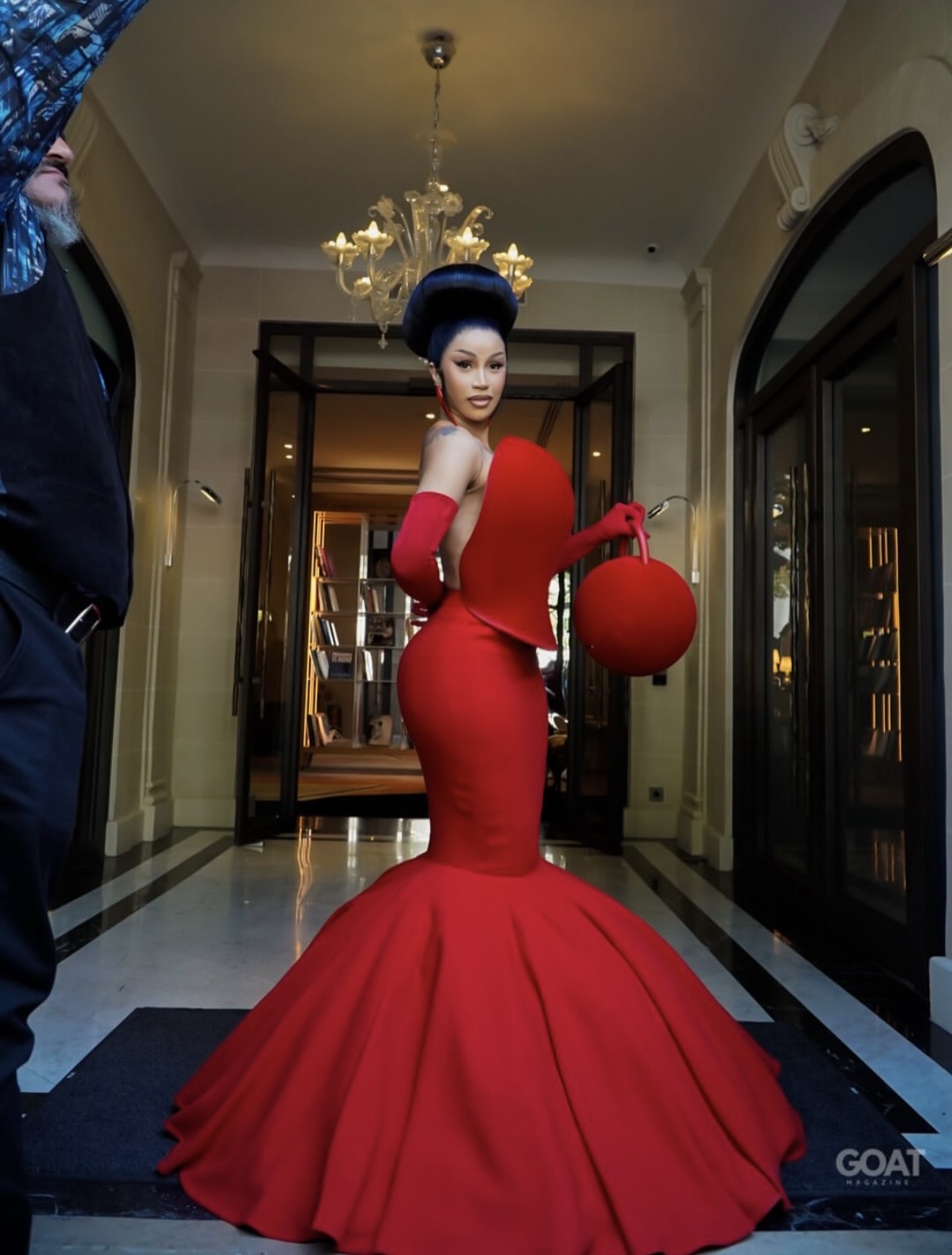 A Nearer Take a look at Cardi B’s Crimson Robert Wun Couture Robe
