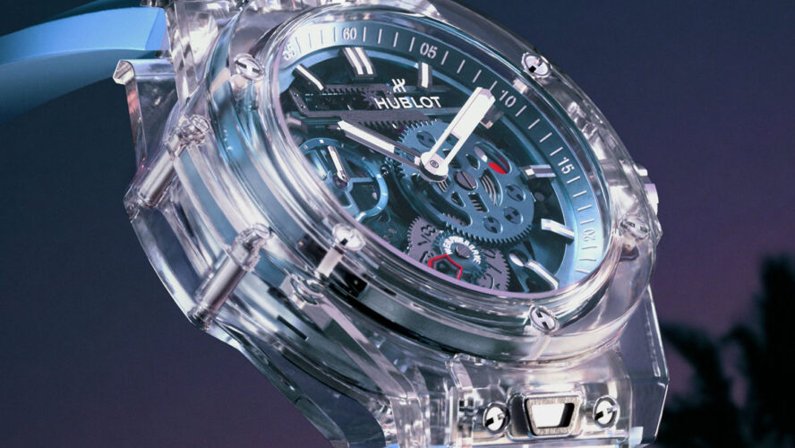 Hublot Large Bang Sapphire Sky Blue: Recent Colour on the Meca-10