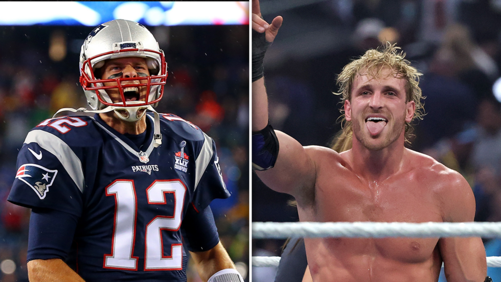 Tom Brady Smacks Logan Paul Onstage at Fanatics Fest 2026, Video Shows