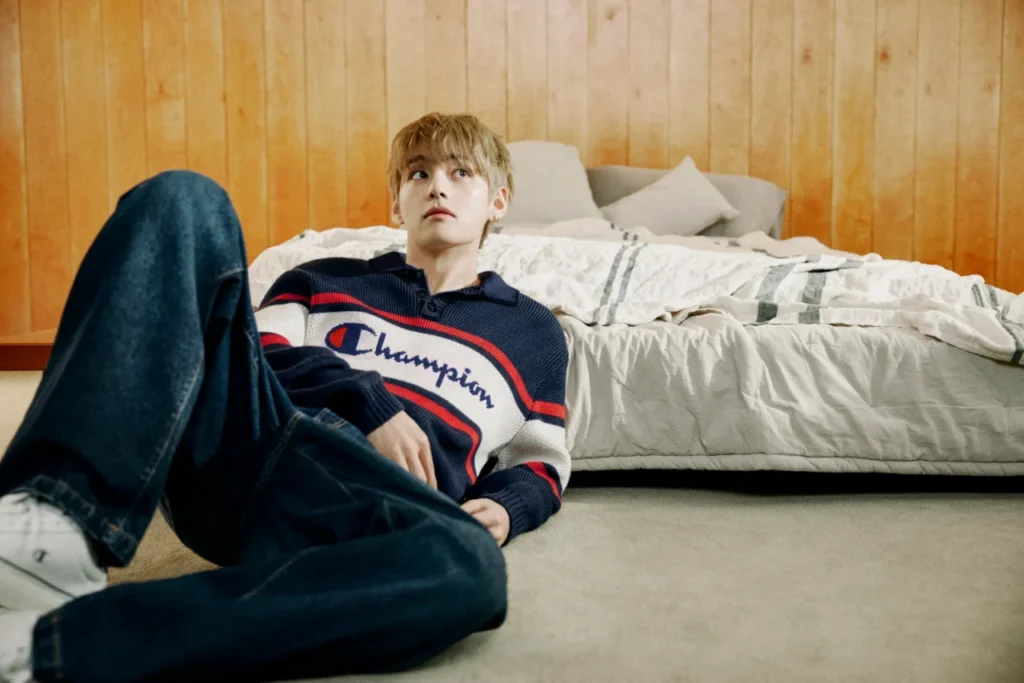 BTS's V Just Became the Face of Champion