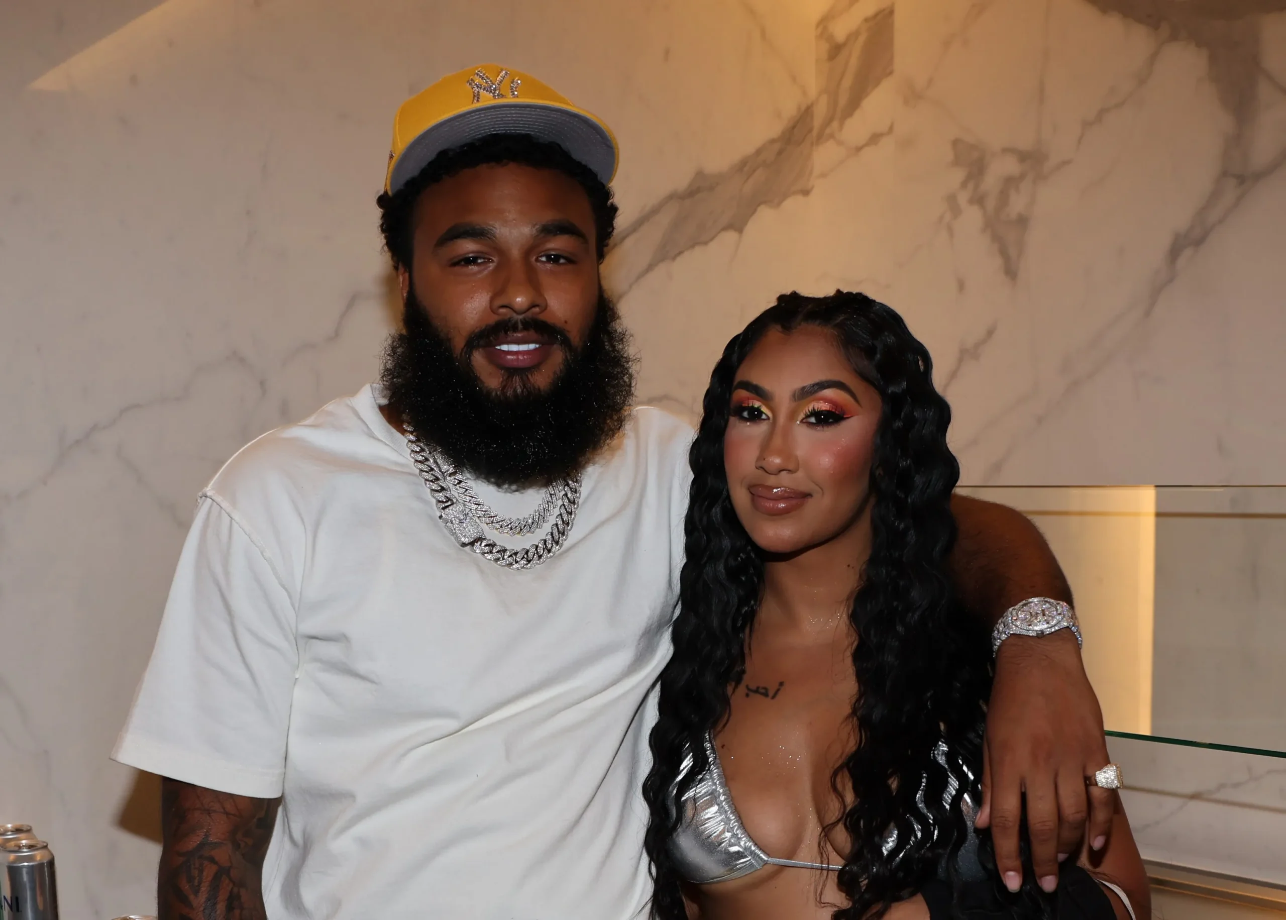 Clarence NYC Claps Again At Troll Questioning His Love For Queen Naija After Viral Baecation Clip (VIDEOS)