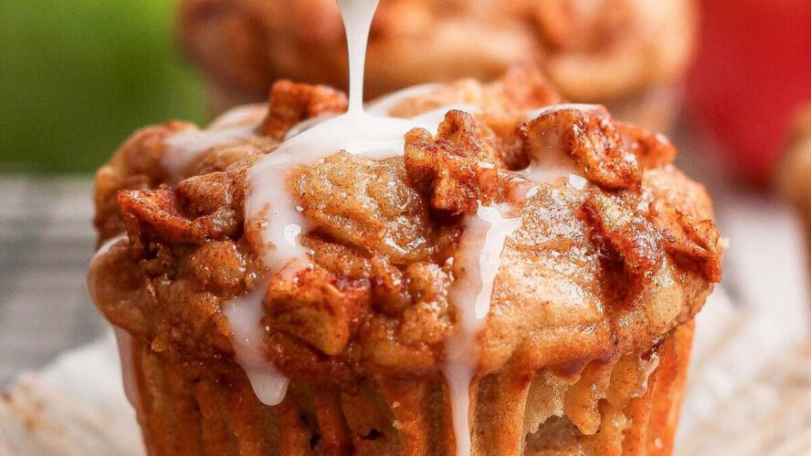 Wholesome Apple Muffins with Cottage Cheese (Excessive Protein!)