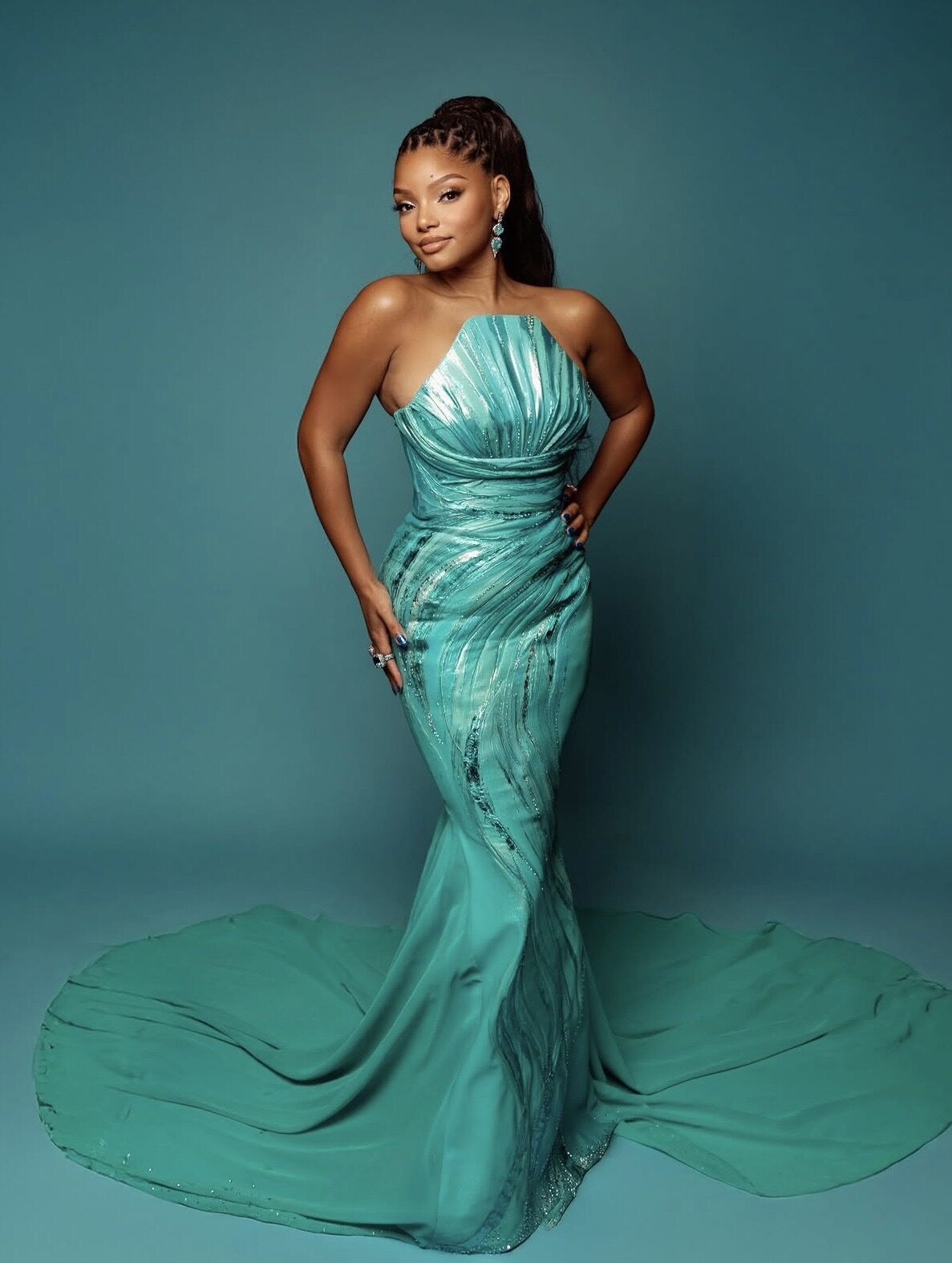 Halle Bailey’s Disney Princess Live performance Outfit: A Fashionable Fantasy