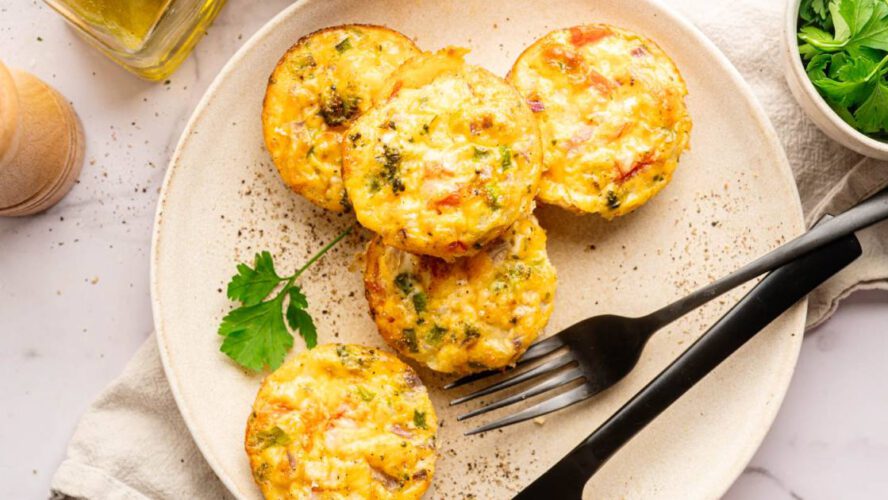 Excessive Protein Egg Muffins {Simple Make-Forward Breakfast}