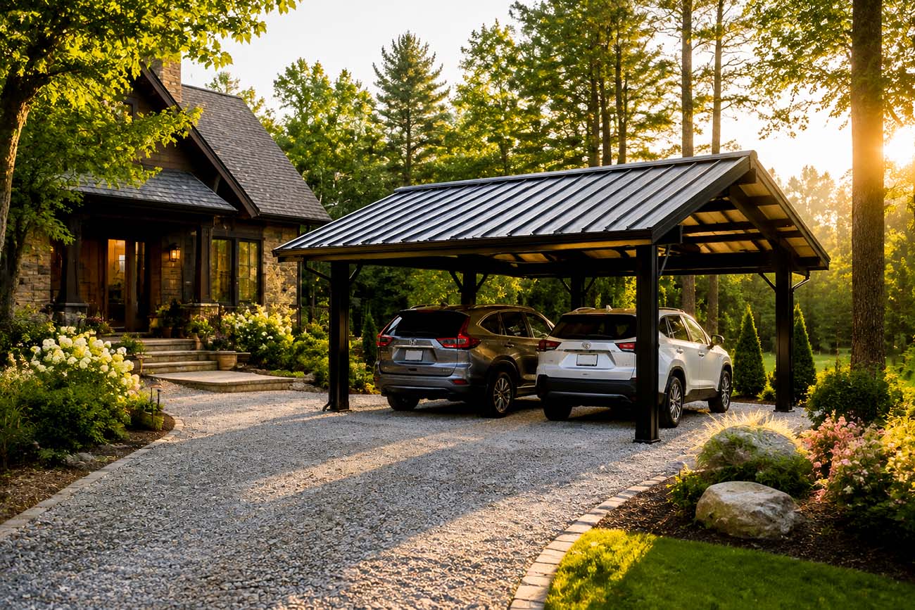 Why Metal Canopies Provide Higher Safety Than Wooden