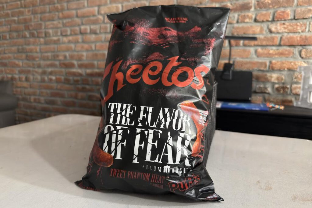 Blumhouse Cheetos Are the Weirdest Food I Have Ever Eaten