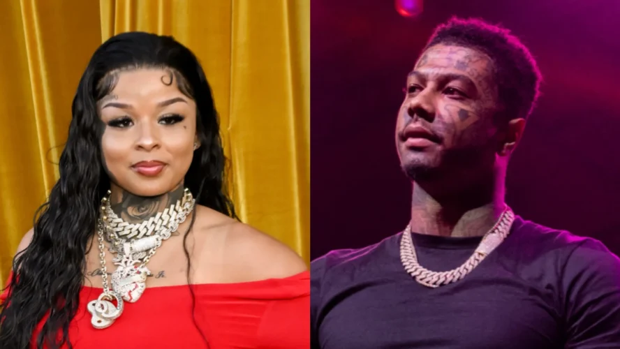 Chrisean Rock Dons Blueface’s Chain Whereas Out With Him After Just lately Saying She Was Contemplating Authorized Motion Towards Him (VIDEO)