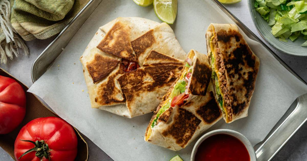 Wholesome Crunchwrap Supreme – {Straightforward Taco Bell Copycat}