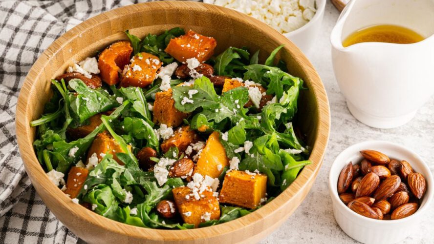 Roasted Butternut Squash Salad (Make Forward)- Slender Kitchen