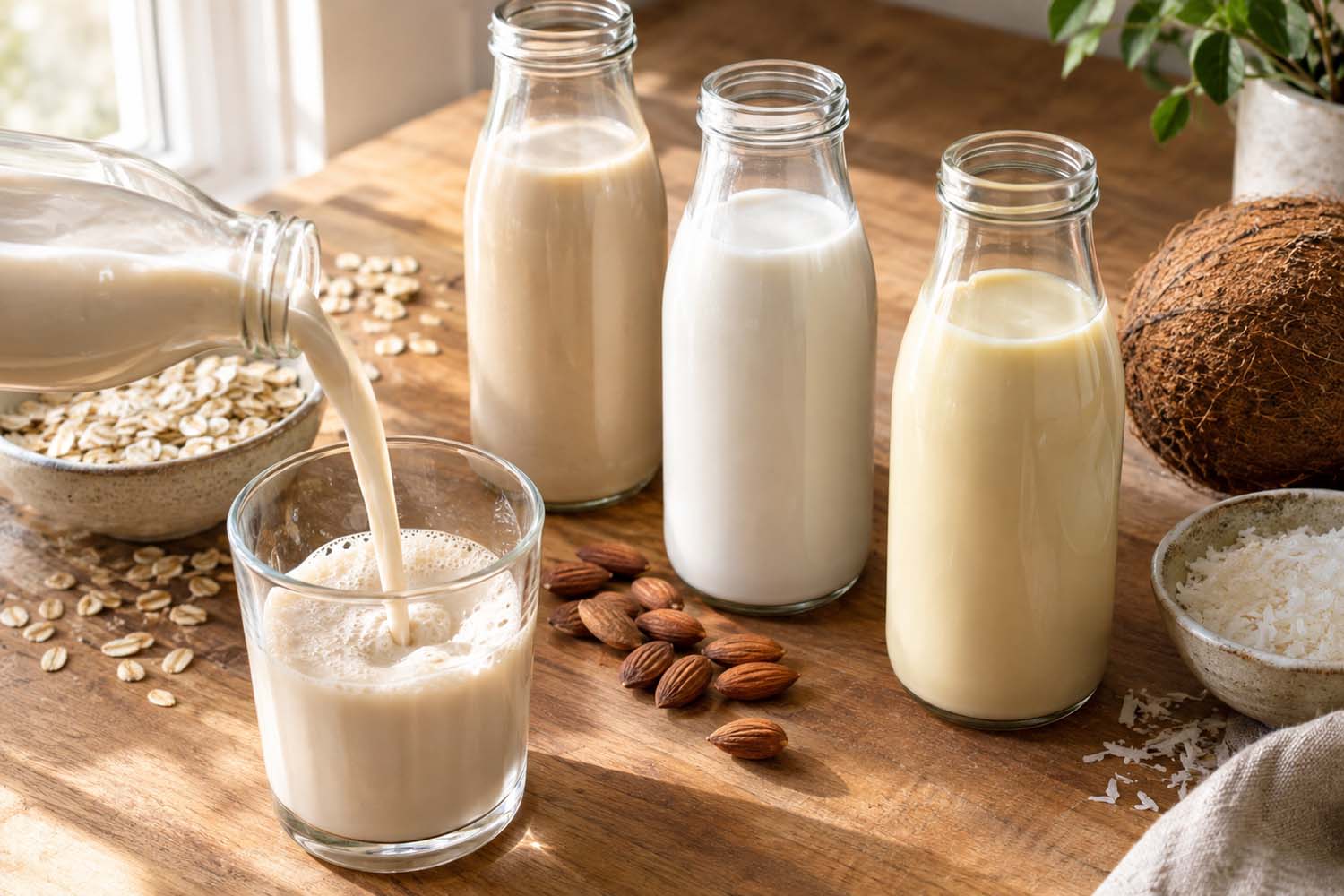 Non Dairy Milks & Drinks: A Full Information