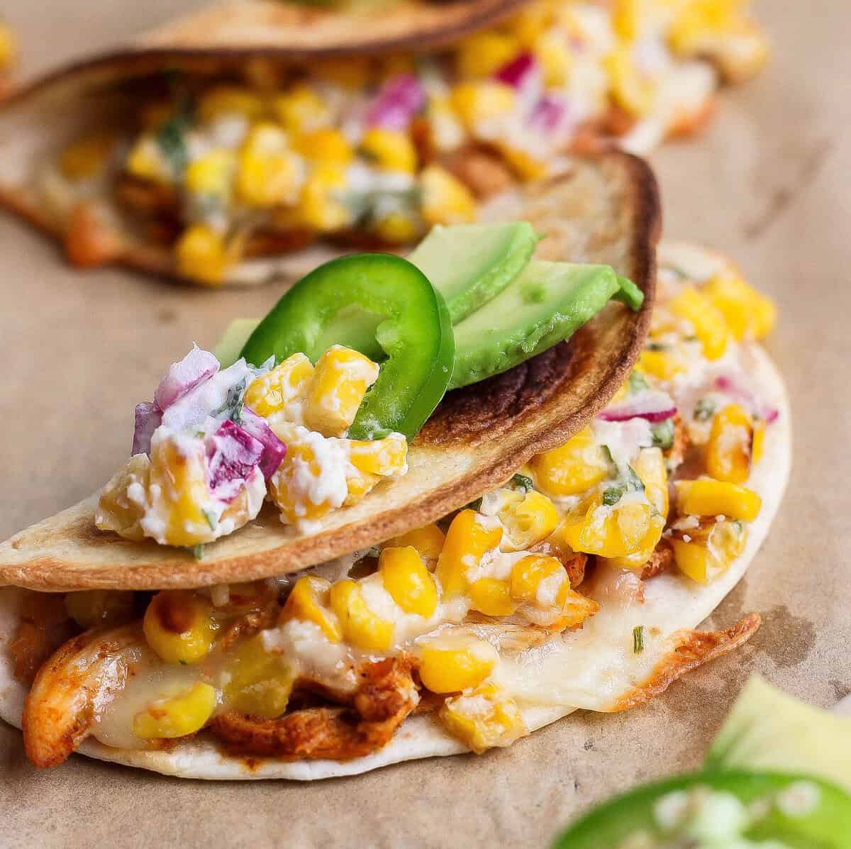 Baked Avenue Corn Hen Tacos (Crispy & Tacky)