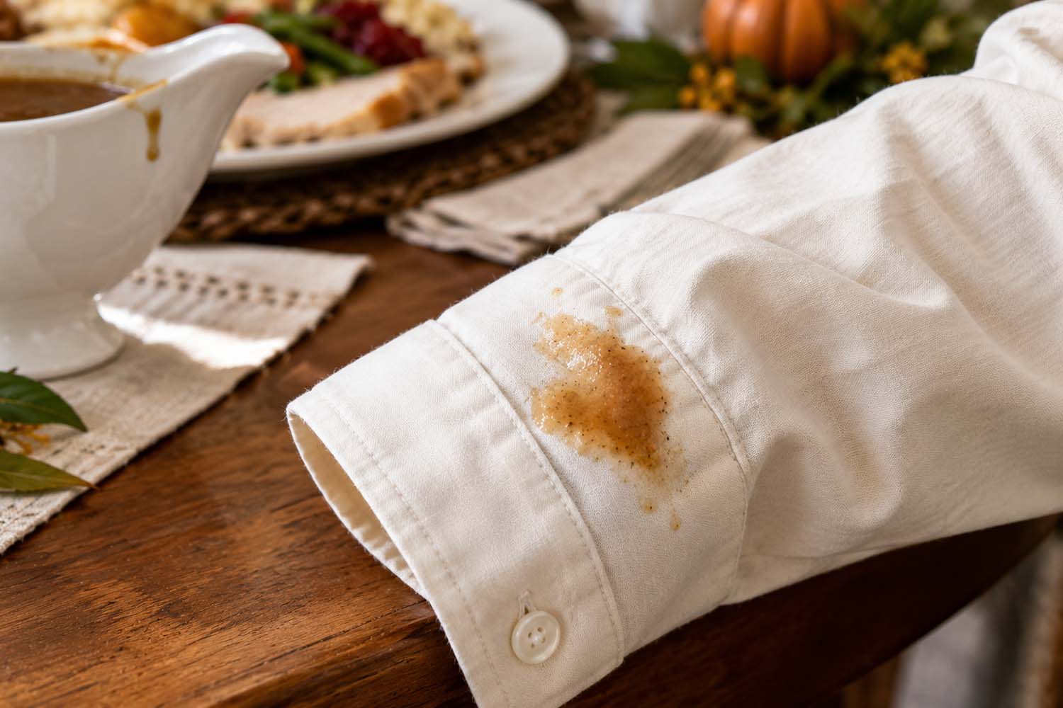 The right way to Get Gravy Out of Garments: 4 Easy Steps